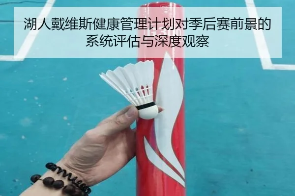 湖人戴维斯健康管理计划对季后赛前景的系统评估与深度观察