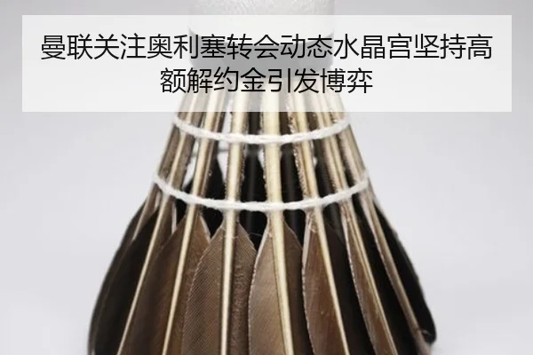 曼联关注奥利塞转会动态水晶宫坚持高额解约金引发博弈